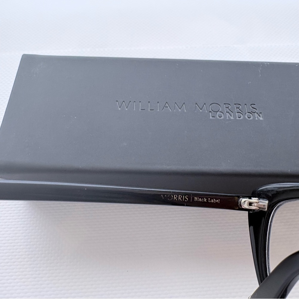 William Morris London Black Label Cat-Eye Optical Glasses-Frame Sz S M - Picture 5 of 8